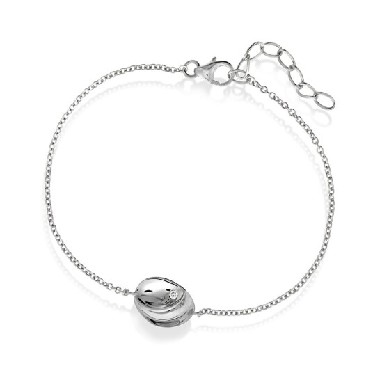 Pan Jewelry, Armbånd i 925 sølv med zirkonia