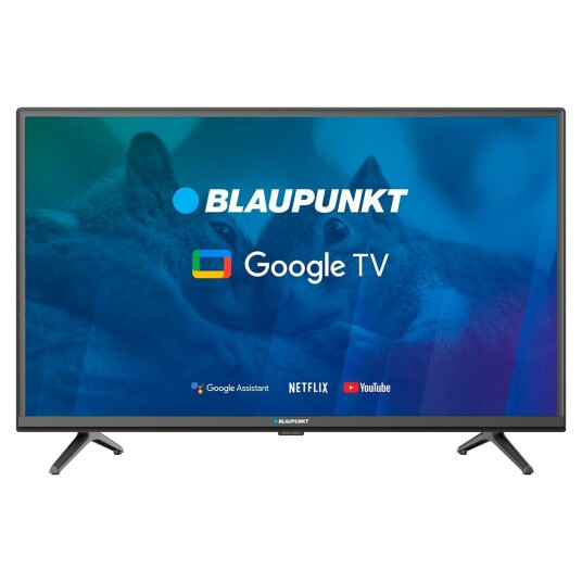 Blaupunkt 32" Smart TV HD DLED med Google TV og Wi-Fi 32HBG5000S Blaupunkt 32" Smart TV HD DLED med Google TV og Wi-Fi 32HBG5000S