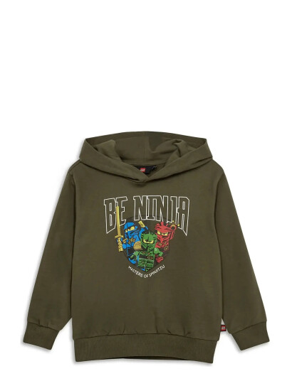 LEGO kidswear Lwsaku 601 Hooded Sweatshirt Green 146