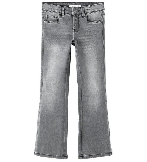 Name it kids - Jeans nkfPolly Skinny Boot Jeans 1142 - Grå
