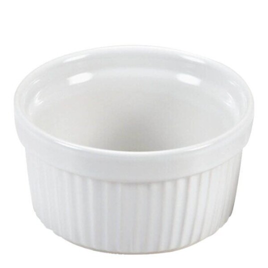 Guardini   Ceramica mini ildfast form 9x5,2 cm hvit