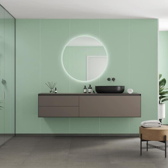 Baderomspanel Fibo 3085 M10 EM Light Green Baderomspanel Fibo 3085 M10 EM Light Green