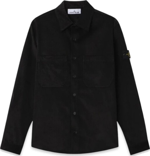 Stone Island Herre Skjorter Svart XL,