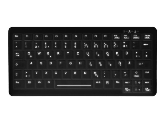Active Key Medicalkey Ak-C4110 - Tastatur - Tørkdesinfeksjon - Usb - Qwerty - Usa - Svart