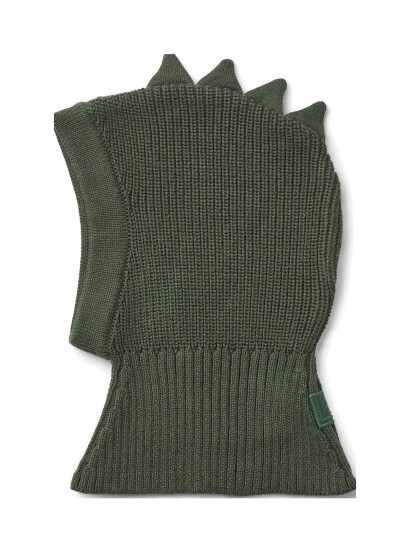 Liewood Hanibal Dino Balaclava - Green - 0/6M Liewood Hanibal Dino Balaclava - Green - 0/6M