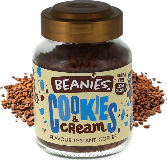 Beanies | Cookies & Cream 50 g pulverkaffe Beanies | Cookies & Cream 50 g pulverkaffe