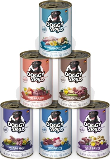 Doggy Dog Våtfôr Adult Mix Pakke 1 6 Varianter 24 X 400 G Doggy Dog Våtfôr Adult Mix Pakke 1 6 Varianter 24 X 400 G