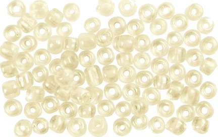 Diverse Rocaillesperler Dia 3 Mm Str 8 0 Hullstr 0.6 1.0 Mm Elfenben 500 G 1 Pk