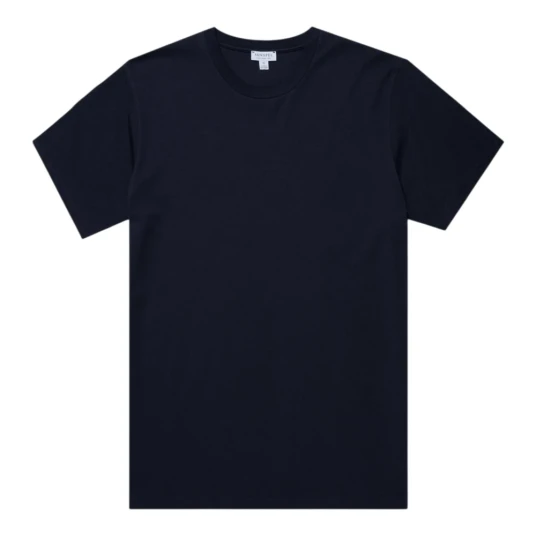 Sunspel, Herre, Topper, Blå, XL,