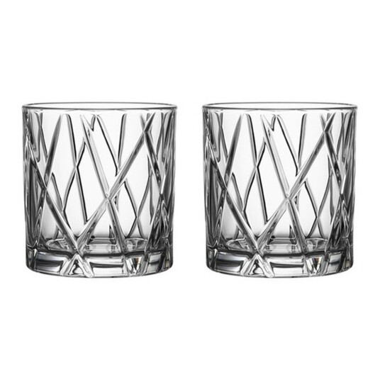 Orrefors City Whiskey Glass DOF 34 cl 2 Pcs Orrefors City Whiskey Glass DOF 34 cl 2 Pcs