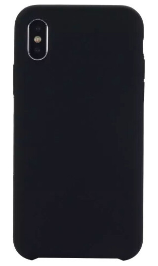 INCOVER iPhone X / XS Soft Silicone Case - Svart Vol. 2