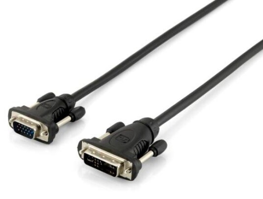 EQUIP VGA Kabel DVI Analog 12+5 HDB15 1,8m schwarz EQUIP VGA Kabel DVI Analog 12+5 HDB15 1,8m schwarz