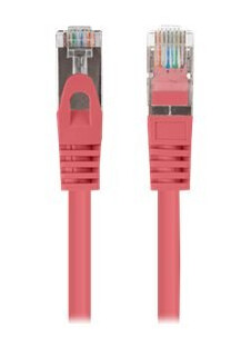 Lanberg - Koblingskabel - 25 Cm - 5.7 Mm - Foliebelagt Uskjermet Tvinnet Kabelpar (F/Utp) - Cat 6 - Flertrådet Rund Uten Hindringer - Rød Ral 3017 (En Pakke 10) Lanberg - Koblingskabel - 25 Cm - 5.7 Mm - Foliebelagt Uskjermet Tvinnet Kabelpar (F/Utp) - Cat 6 - Flertrådet Rund Uten Hindringer - Rød Ral 3017 (En Pakke 10)