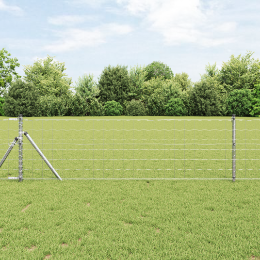 Eurohekk 0,8 x 10 m Galvanisert stål