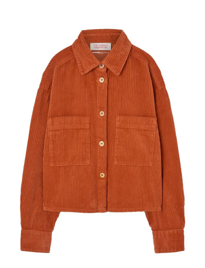 THE ANIMALS OBSERVATORY Fif Red Beabull Shirt - Orange - 4 Y THE ANIMALS OBSERVATORY Fif Red Beabull Shirt - Orange - 4 Y