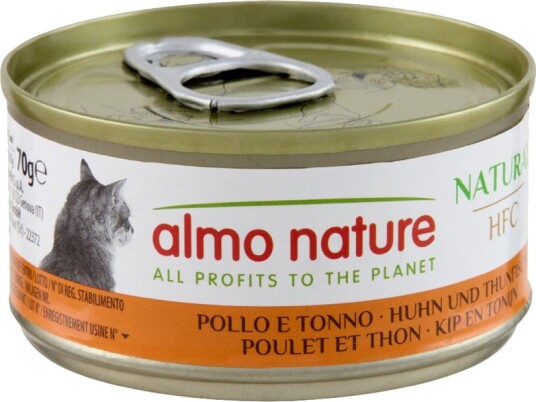 Almo Nature Våtfôr & Tunfisk Kylling 70G 6 X 70 G