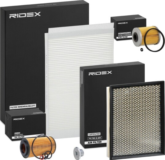 Filtersett RIDEX 4055F0767