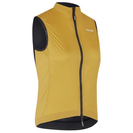 Gripgrab Women's WindBuster Windproof Lightweight Vest Mustard Yellow S