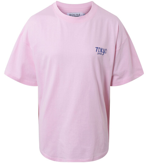 Hound T skjorte Oversized Light Pink 10 år 140 T skjorte Rosa