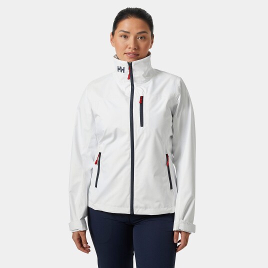 Helly Hansen Crew Seilerjakke 2.0 Dame Hvit L
