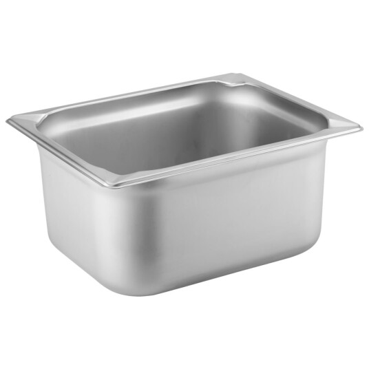 PULSIVA Kantine Profi GN 1/2; Størrelse GN 1/2, 9.8l, 32.7x26.5x15 cm (LxBxD); Stålgrå