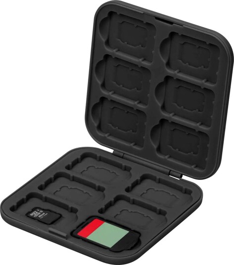 EGOGEAR SPR25 Spillkortetui Svart til Nintendo Switch