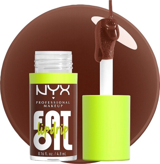 NYX Professional Makeup   Fat Oil Lip Drip   Brun