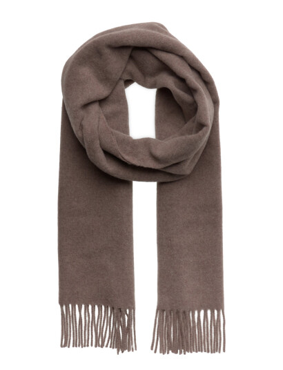 Oscar Jacobson Scarf - Brown - ONE SIZE