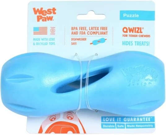 West Paw Qwizl Blå 1-Pack 17 cm