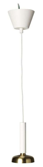 Pholc Blend Pendel Hvit / Messing Led Pholc Blend Pendel Hvit / Messing Led