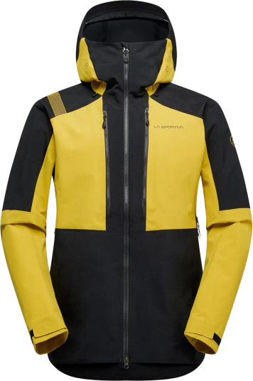 La Sportiva Men"s Supercouloir GORE TEX Pro Jacket Black/Yellow M La Sportiva Men"s Supercouloir GORE TEX Pro Jacket Black/Yellow M