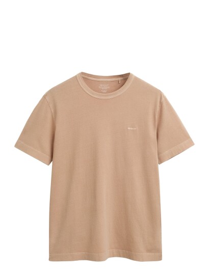 GANT Sunfaded Ss T Shirt   Beige   XXXL