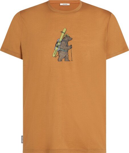 Icebreaker Men's Merino 150 Tech Lite Ss Tee Bear Tour Trail L
