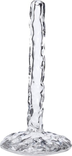 Hübsch Meisui Kitchen Roll Holder Clear CLEAR H:28 cm Hübsch Meisui Kitchen Roll Holder Clear CLEAR H:28 cm