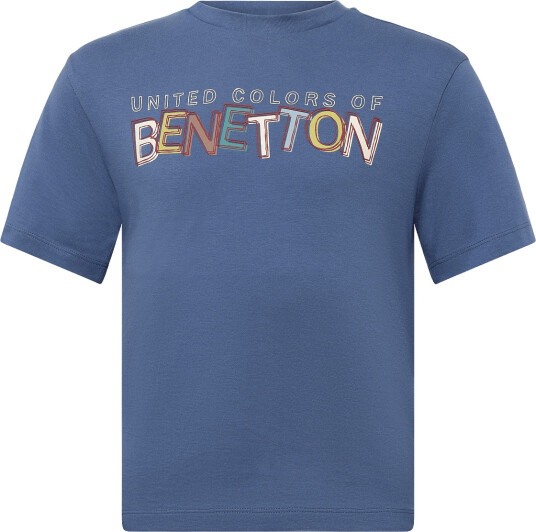 United Colors of Benetton T Shirt Blue 130 United Colors of Benetton T Shirt Blue 130