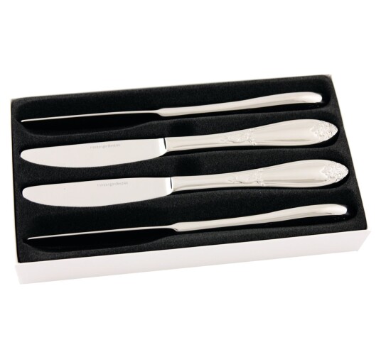 Hardanger Bestikk  Nina suppleringssett kniv 4 stk