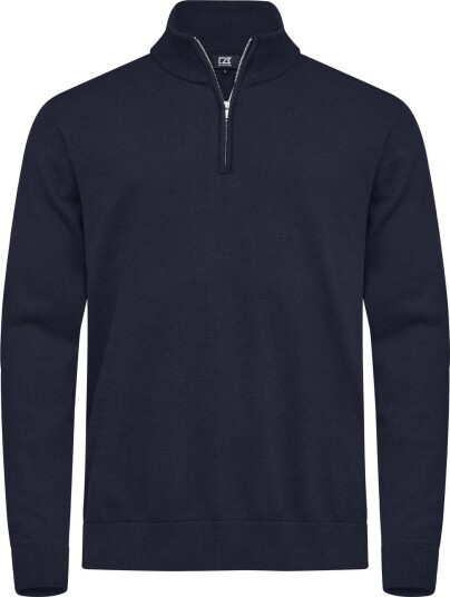 Cutter & Buck Oakville Half Zip Sweater Blå Golfgenser herre Navy (580) XXX Large