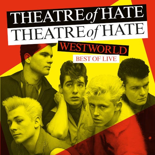 Theatre Of Hate Westworld Best Of Live LP/Vinyl Theatre Of Hate Westworld Best Of Live LP/Vinyl