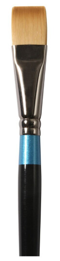 Aquafine Watercolor brush series 55 Short Flat Nr 3/4