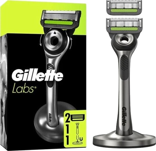 Gillette Labs Razor 2UP Box + Stand Silver Gillette Labs Razor 2UP Box + Stand Silver