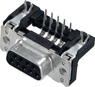 Harting 09 66 152 6611 D-Sub 1 Sort Metallisk Polybutylentereftalat Pbt Stål Termoplast Kobberlegering 10 Mo 1000 V