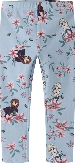 Name It Leggings Frossen NmfJalinda Dempet Blue Name It 7 år (122) Leggings Lyseblå