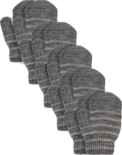 Lindberg Magic Votter Ullblanding 5 pack Anthracite/Grey