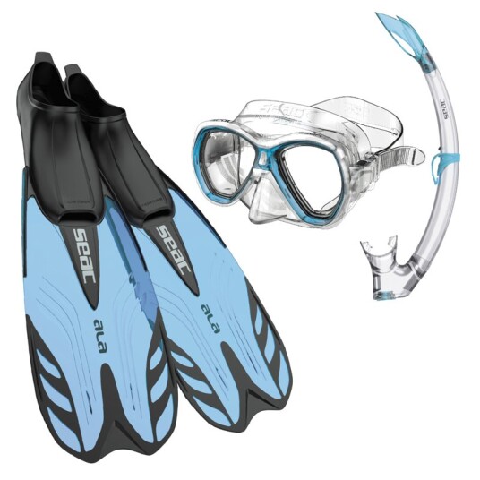 Seac Snorkelsett Tris Ala Aquamarine