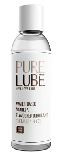 Pure Lube Vanilla Flavoured Lubricant 150 ml Pure Lube Vanilla Flavoured Lubricant 150 ml