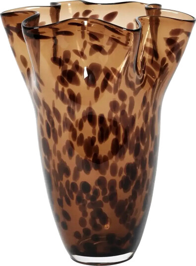 Broste Copenhagen Liva Vase Brown H 31.5CM