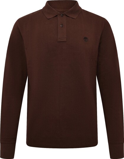 Timberland Ls Pique Polo CHICORY COFFEE XL