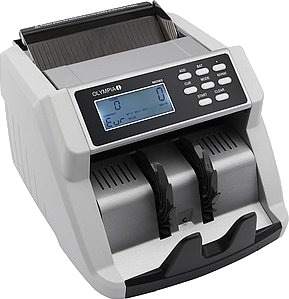 Olympia 947730560 Automatisk Pengeteller Seddeloppteller Svart Grå 947730560