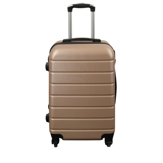 Borg Living Kabinkoffert i gull - Hard ABS / polykarbonat Borg Living Kabinkoffert i gull - Hard ABS / polykarbonat