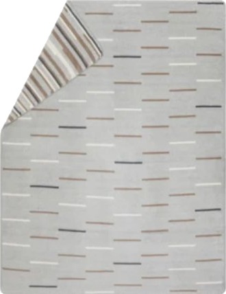Fussenegger Savona Throw Short Lines Grey 150X200 Fussenegger Savona Throw Short Lines Grey 150X200